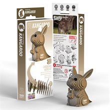 3D Carboard Model Kit - Kangeroo