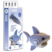 3D Cardboard Model Kit - Shark
