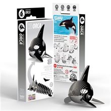 3D Carboard Model Kit - Orca