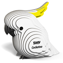 3D Carboard Model Kit - Cockatoo