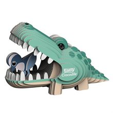 3D Carboard Model Kit - Crocodile