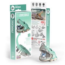 3D Carboard Model Kit - Crocodile