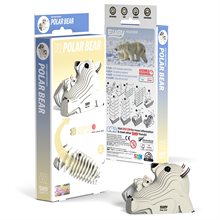 3D Carboard Model Kit - Polar Bear