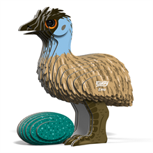3D Carboard Model Kit - Emu