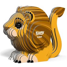 3D Carboard Model Kit - Lion