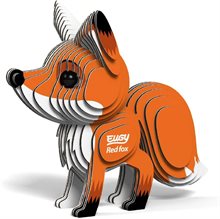 3D Carboard Model Kit - Red Fox