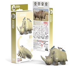 3D Carboard Medel Kit - Rhino