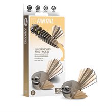 3D Carboard Model Kit - Fantail