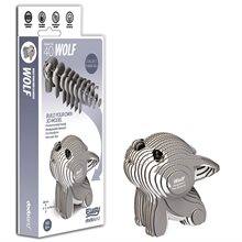 3D Carboard Model Kit - Wolf
