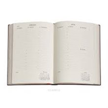 Kalender 2024 Weekly Planner Maxi Inkbolt Old Leather Collection