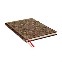 Notebook Grande Blank, Fall Filigree/Mahogany