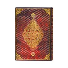 Notebook Midi Ruled, Golden Trefoil