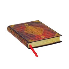 Notebook Midi Ruled, Golden Trefoil