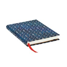Notebook Mini Blank "Blue Velvet"