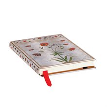 Notebook Mini Blank, Taj Mahal Flowers/Mumtaz