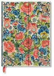 Notebook Ultra Ruled "Pear Garden, Peking Opera Embroidery"