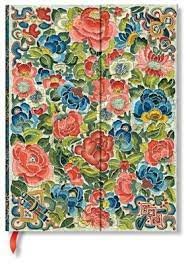 Notebook Ultra Ruled "Pear Garden, Peking Opera Embroidery"