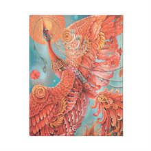 Notebook Ultra soft cover Ruled "Firebird - Bird of Happiness