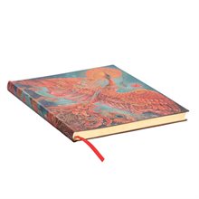 Notebook Ultra soft cover Blank "Firebird - Bird of Happiness