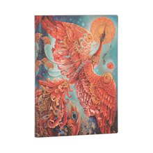 Notebook Flexis Midi Blank, Firebird/Birds of Happiness