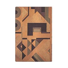 Notebook Mini soft cover Ruled "Moutarde - Shape Shift"