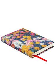 Notebook Midi Blank "Monet's Chrysanthemums"