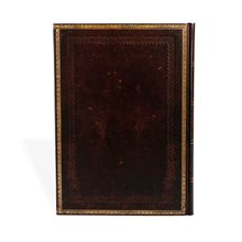 Notebook Grande Blank, Old Leather/Black Maroccan