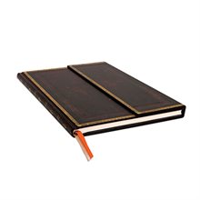 Notebook Grande Blank, Old Leather/Black Maroccan