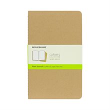 Cahier Journal Plain Large Kraft
