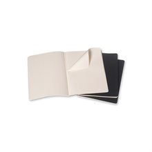 Cahier Journal Plain XL Black