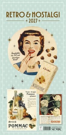 Retro & nostalgi 2027 : Väggkalender
