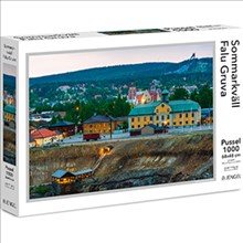 Sommarkväll vid Falu Gruva - Pussel 1000 bitar